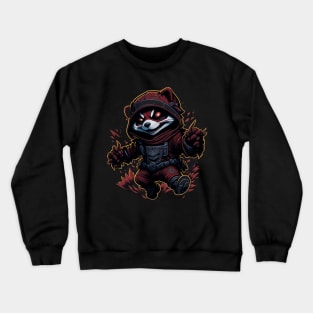 Red Panda Ninja_010 Crewneck Sweatshirt